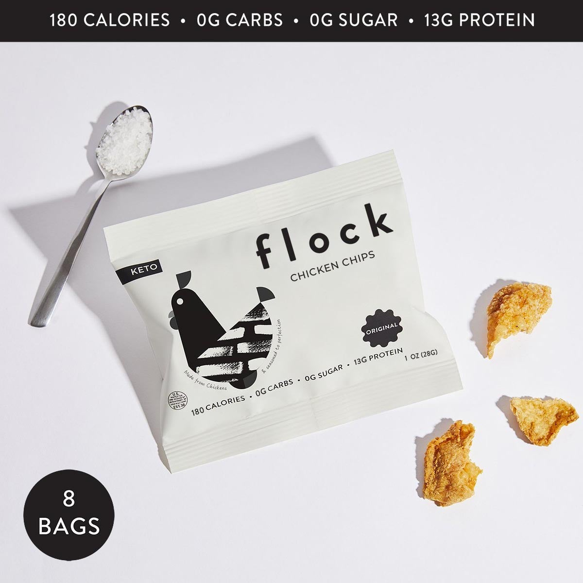 Flock Chicken Skin Chips