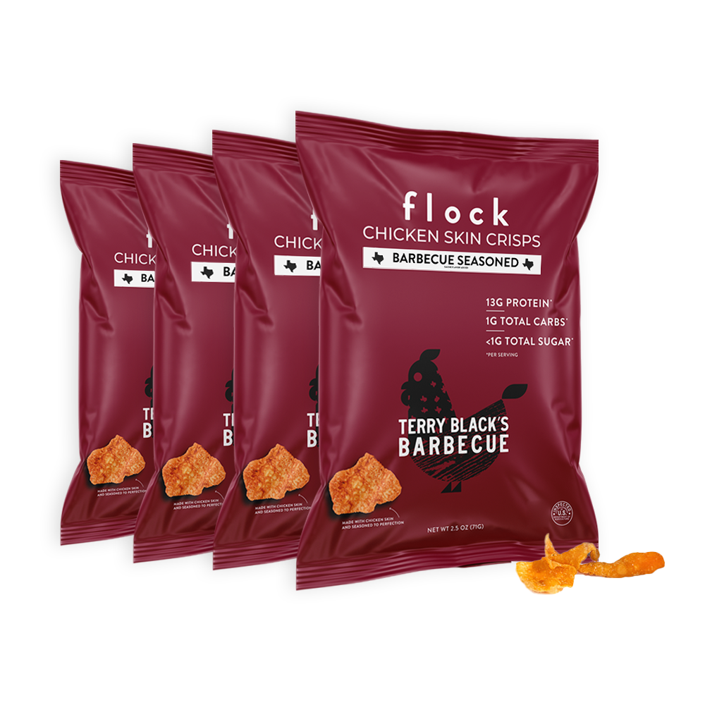 Terry Black's XL Flock Chicken Skin Crisps (2.5 OZ Bags)