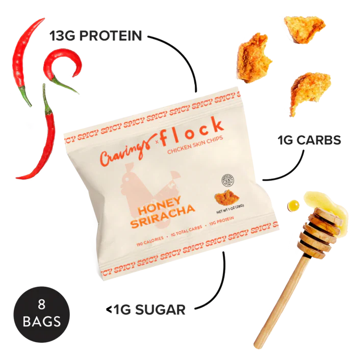 Flock Chicken Skin Chips